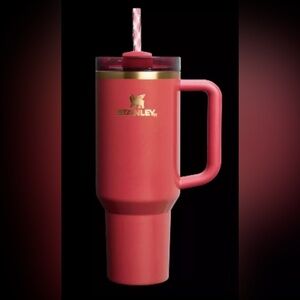 Stanley Scarlet Tinsel 40oz Limited Edition Holiday Tumbler